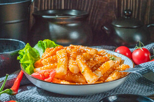 美味番茄炒年糕