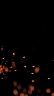 飞舞的金色火花