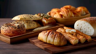 多样美味面包大集合