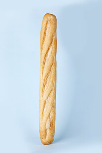 长条形螺旋纹理面包