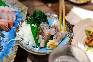 生鱼片拼盘