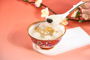 桂花酒酿丸子