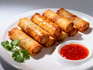美味炸春卷