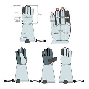 手套设计图展示