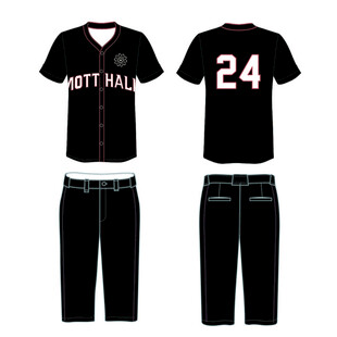 棒球主题服饰套装展示