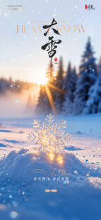 大雪海报