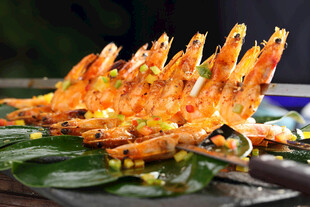 香煎大虾