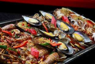 美味海鲜拼盘