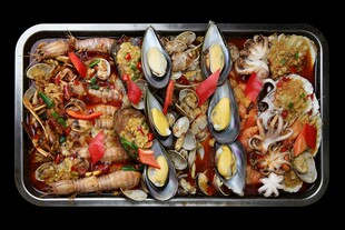 海鲜拼盘