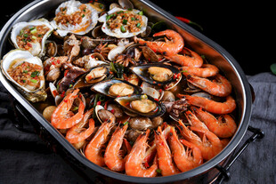 海鲜盛宴大拼盘