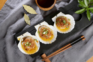 粉丝蒜蓉蒸扇贝