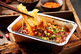 锡纸香辣娃娃菜