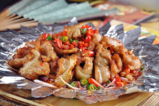 锡纸香辣脆骨