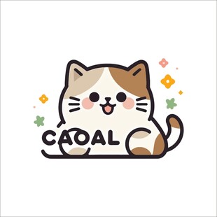 可爱卡通猫咪图案设计