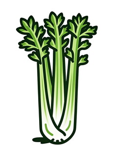 卡通简笔水果蔬菜