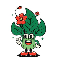 可爱绿植卡通形象