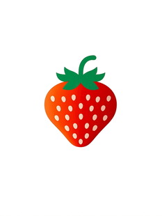可爱草莓图标