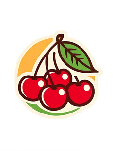 樱桃图标设计