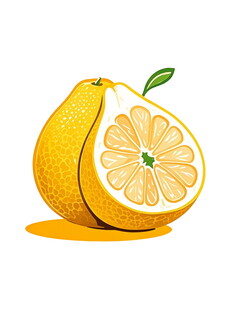 切开的鲜黄色柠檬