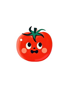 可爱卡通番茄形象