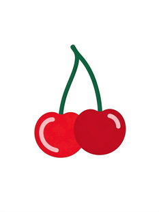 两颗红樱桃