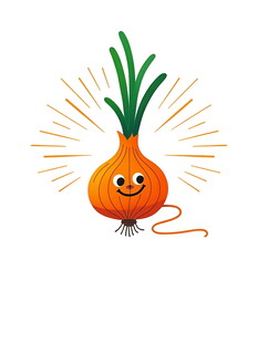 可爱洋葱卡通形象