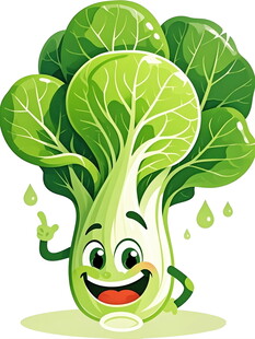 可爱白菜卡通形象