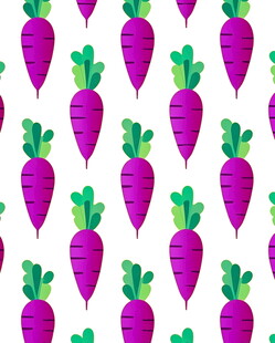 紫色胡萝卜图案背景