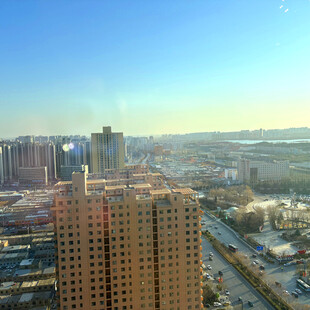 城市高楼景观俯瞰图