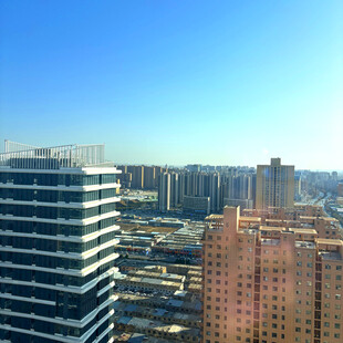 城市高楼景观俯瞰