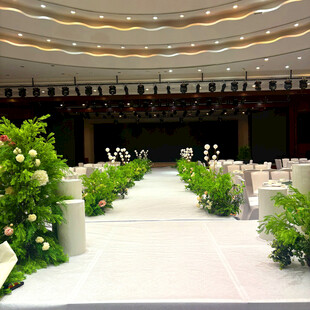 优雅婚礼现场布置