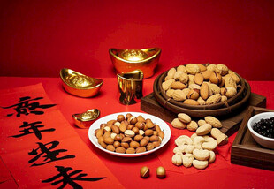 喜庆年货摆拍展示