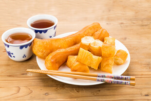 茶饮 油条