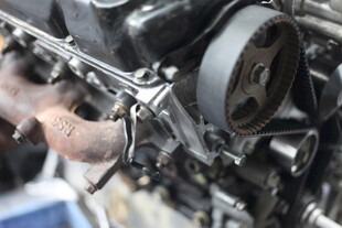 精密机械零件特写