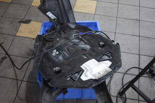 汽车刹车部件特写