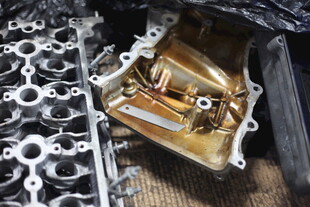 金属机械零件特写