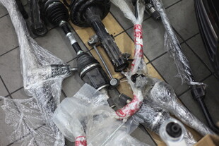 包装好的机械零件