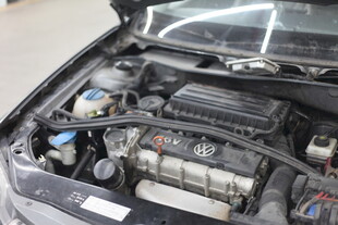 汽车发动机特写