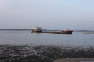 海上船只停泊景象