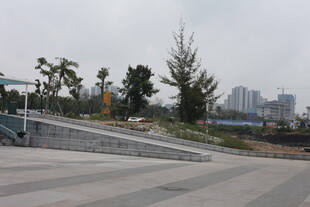 城市户外休闲景观区域