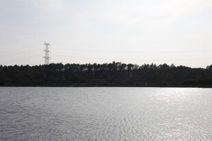 湖畔风光静谧自然景致