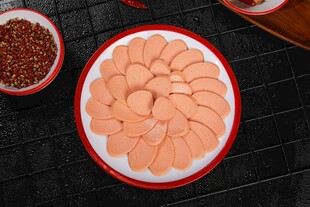 火腿肠切片