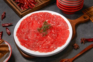 新鲜牛肉片