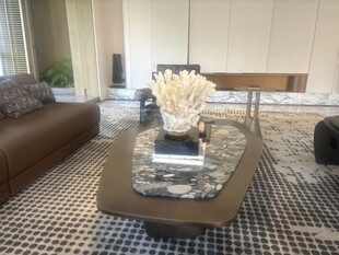 现代简约风客厅茶几摆件