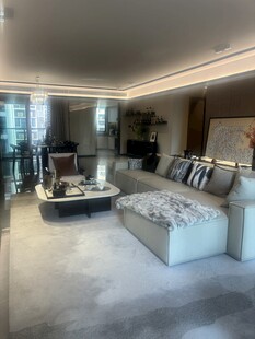 现代豪华客厅室内场景