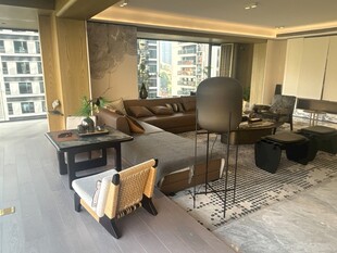 现代风格客厅室内场景