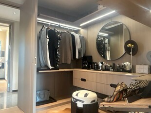 现代简约风衣帽间展示