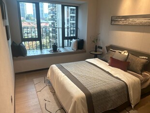 简约温馨卧室室内景观