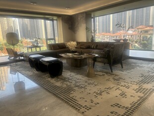 现代风格豪华客厅室内景