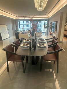 现代风格豪华餐厅室内景